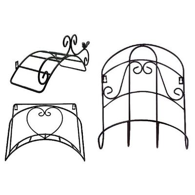 Heavy Duty Iron Graden Hose Holder Storage Pipe Hanger