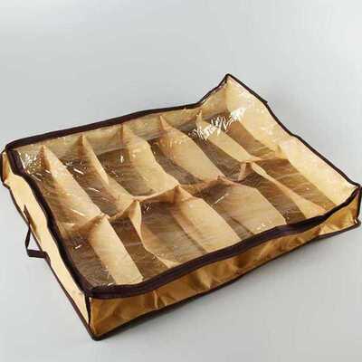 12 Pair Dustproof Shoes Storage Box Moistureproof Shoes Sto