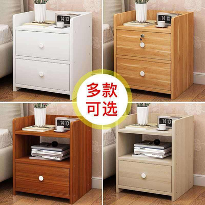 new Bedside table simple shelf small bedroom bedside cabinet