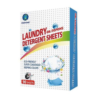 90PCS Concentrated Laundry Detergent Sheets Efficient