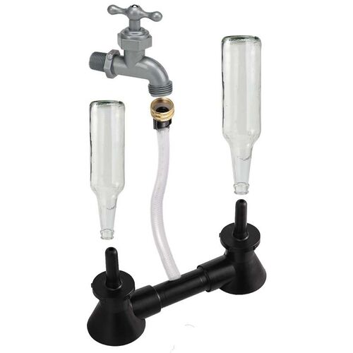 Double Blast Bottle Carboy Washer Wine Rinser Homebrew Beer
