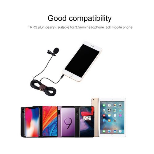 New Style 145cm Mini Portable Microphone Condenser Clip-on L