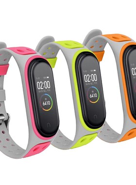 Strap For Xiaomi Mi Band 5 Strap Silicone Replacement Soft T