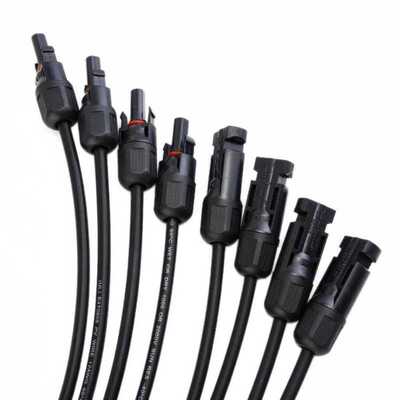 1 Pair 4-Y Solar Panels Parallel Connection Connector Branch
