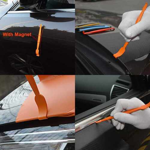 Vinyl Film Car Accessories Wrap Tools Carbon Sticker Install