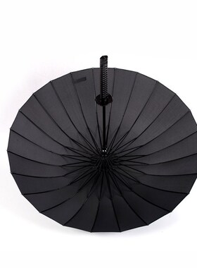 Creative Long Handle Large Windproof Samurai Sword Umbrella