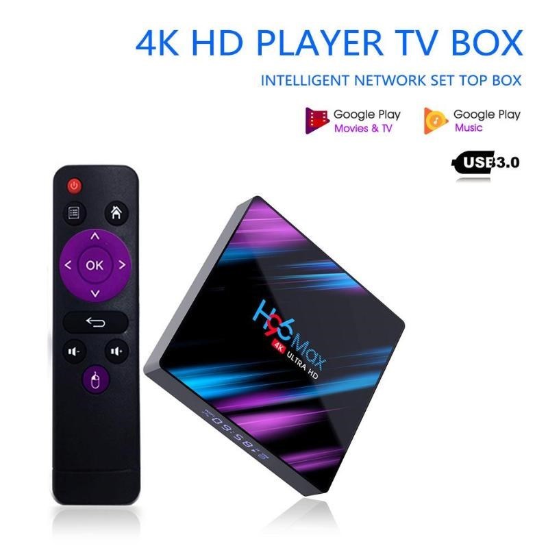 H96 Android TV Prefix Max 3318 TV Box 2+16G/4+32G/4+64G Andr