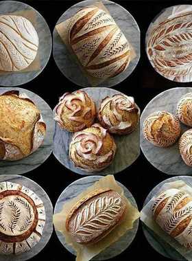 Scoring-Tool Whisk Dough Artisan Bread-Lame Danish Stainless