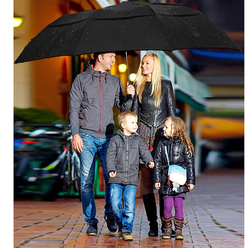 Large Folding Women Umbrella Rain Men Double layer Big