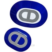 Style European Bone Snack Runway Ceramic China Plate