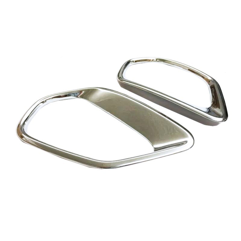 Fit Mitsubishi Outlander 2016 2017 Chrome Front Rear Fog Li