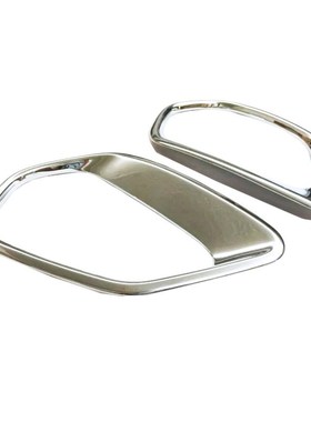 Fit Mitsubishi Outlander 2016 2017 Chrome Front Rear Fog Li