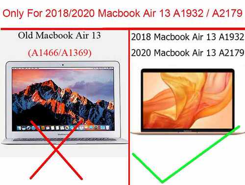 Anti-glare screen protector for 2020 Macbook Air 13 A2179 A1