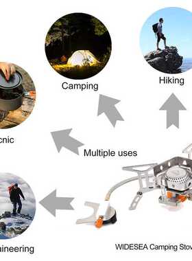 Camping Gas Stove Outdoor Folding Electronic Tourist Burner