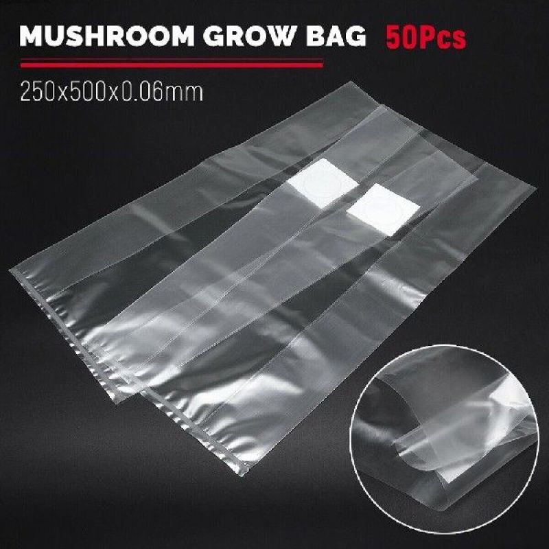 50PCS Mushroom Strain Growing Bag Edible Fungus Growing Bag