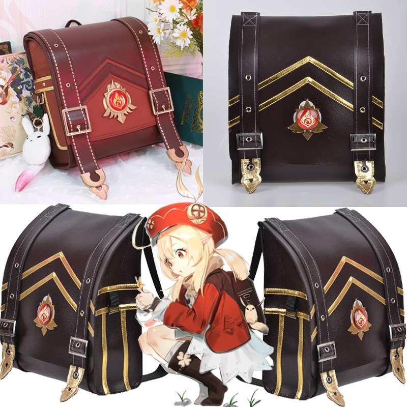 Genshin Klee Cosplay Bag Genshin Impact Klee Spark Knight Cu