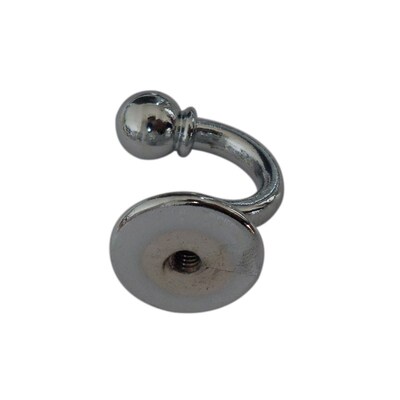 10 Pcs 30mm Metal Curtain Tieback Hooks Holders Wall Door Ha