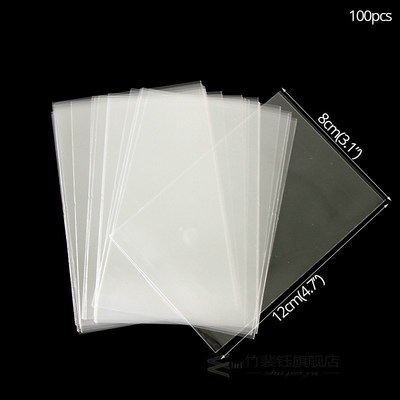 100pcs Transprant Plastic Bags Clear Candy Bag