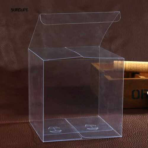 PVC Box Storage-Box Packaging-Boxes Macaron-Gift Square Cand