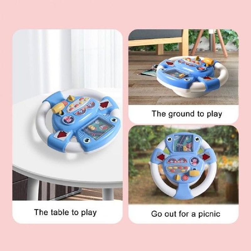 Multifunctional Steering Wheel Safe Car Steering Wheel Toy