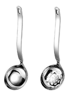 896A Stainless Steel Large Hot Pot Soup Spoon For Serving