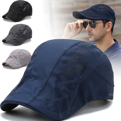 Men Quick-drying Running Cap Summer Breathable Comfortable M
