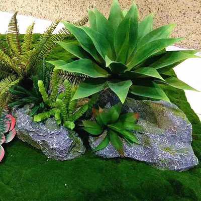 55cm Artificial Rare Agave Plants Indoor Plastic Branch Trop