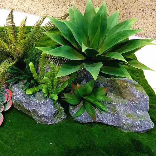 55cm Artificial Rare Agave Plants Indoor Plastic Branch Trop