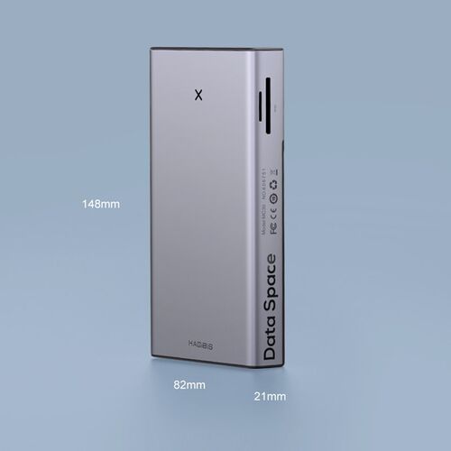 USB C HUB with Hard Drive Enclosure 2.5 to USB 3.0 Type