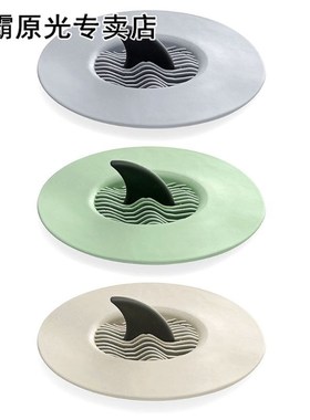 Shark Fin Shower Tub Drain Stainer Stopper Bath Plug Sink Fi