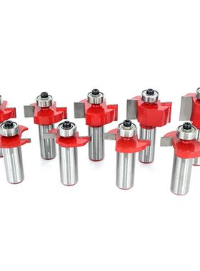 1pc 12mm Shank 1/2 T-Sloting Router Bit with Bearing Slot Mi