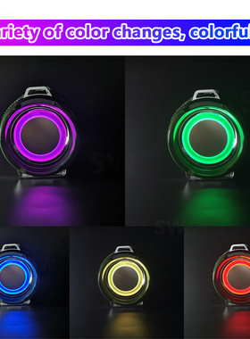 Portable bluetooth speaker 20w wireless bass column waterpro