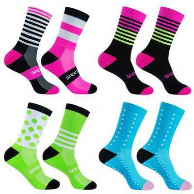 2021 High Quality Professional Cycling Socks Men Women Baske
