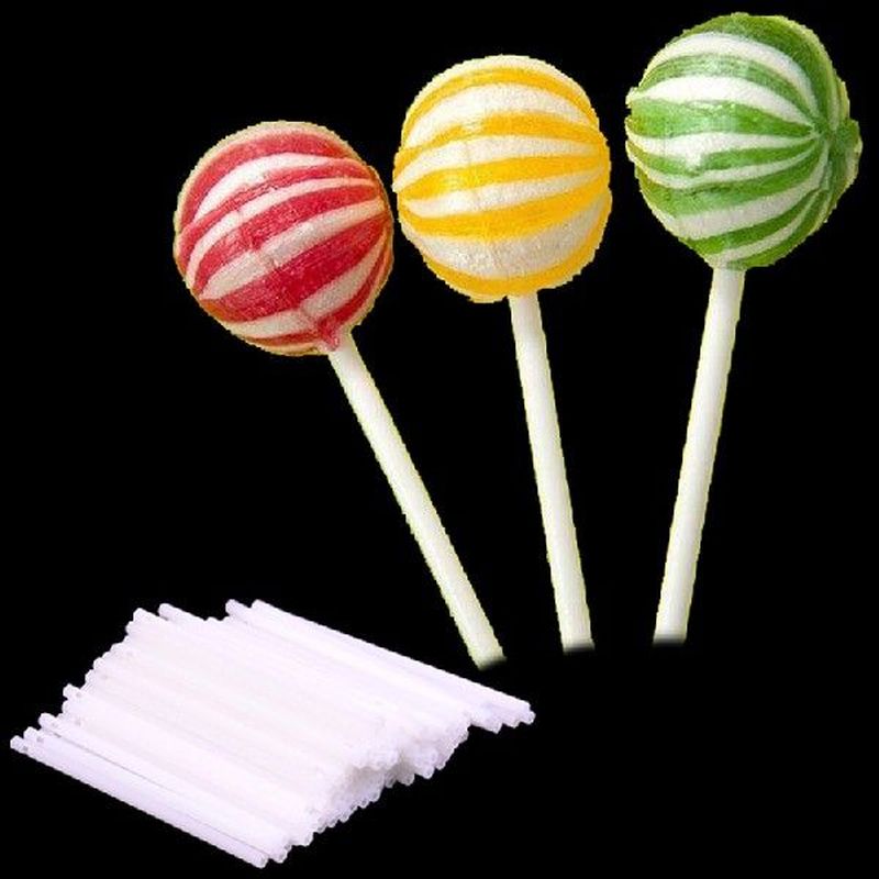 Lollipop DIY Mold Tool 100pcs/pack Safe Plastic Lollipop