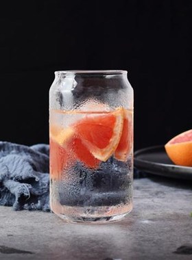 Summer Glass Cup Coffee Mug Milk Tea Cans Beer Cocktail Cold