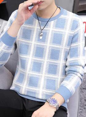 Men	s Crewneck Sweater Autumn and Winter nd Botto