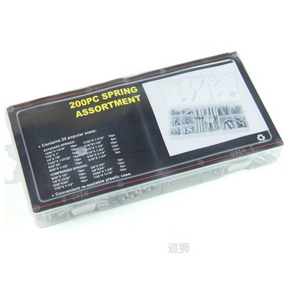 200Pcs/box Steel Spring Electrical Hardware Drum Extension T