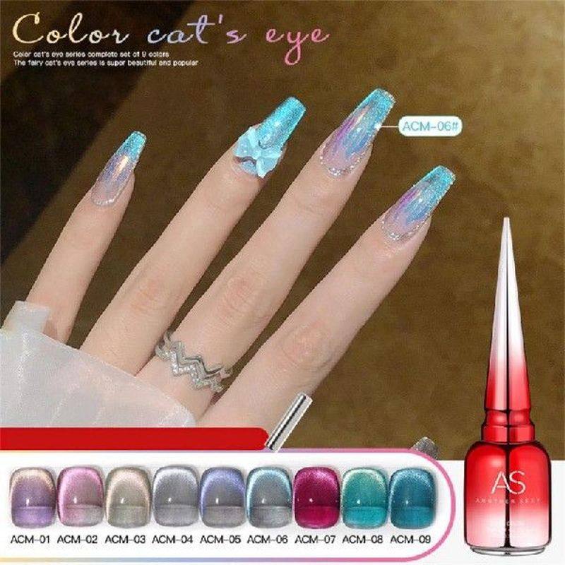 crystal nail glue uv polish gel semi permanent glitter