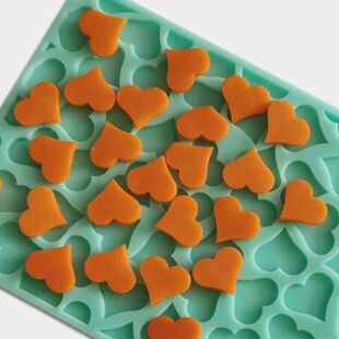 Silicone Heart Moulds for Wax Melts Heart Silicone Mould