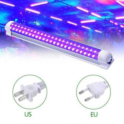 10W Disco light V LED Blacklight Integrated Tube V Curing La