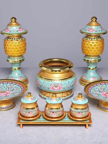 Burner Buddha Worship Indoor Home Water Cup Buddha Worship