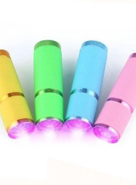 NEW 9 LEDs Ultra Violet Torch Light Mini Epoxy UV Adhesive