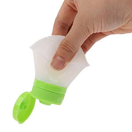Silicone Sauce Squeezer Salad Jug Portable Salad Dressing