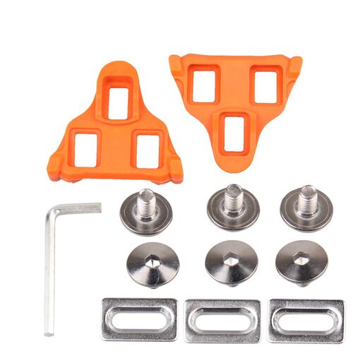 Road Bike Cleats 6 Degree Float Self-Locking Cycling Pedals
