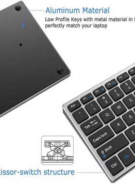 SeenDa Russian/French /German/UK/US Bluetooth Wireless keyb