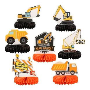 PCS Theme Truck Construction Party Decorations