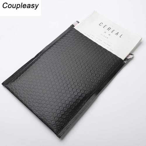 100pcs Matte Black Bubble Mailer Envelopes Padded Mailing Ba