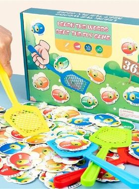 Multiplication Words Learning Game Education Fly Swatting