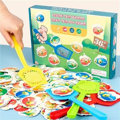 Multiplication Words Learning Game Education Fly Swatting