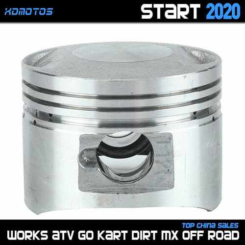 Motorcycle 52.4mm Piston 14mm Pin Piston Set For Lifan 125c